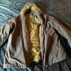 Barbour Mens Whitburn Waterproof & Breathable Jacket Navy Full Zip Hooded XXL